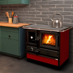 Cuisinière à bois bouilleur Super Thermo Magnum - 17 Kw