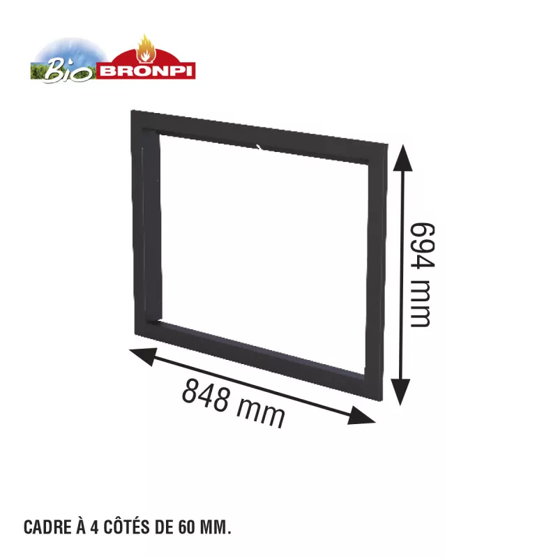 Cadre à 4 cotés pour Insert Hybrid Bronpi