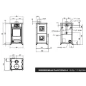 Poêle à bois bouilleur TermoRossella plus Evo DSA 4.0 - 11 Kw