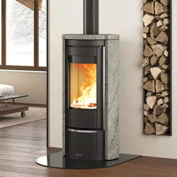 Poêle à bois Liù.16 Petra - 7,5 Kw