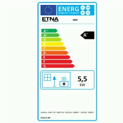 Poêle à granulés extra plat Mini - 5 Kw