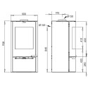 Poêle à Bois Aduro 9.1 - 6 Kw