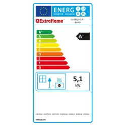 Poêle à Granulés extra plat Luisella 5.0 - 5 Kw