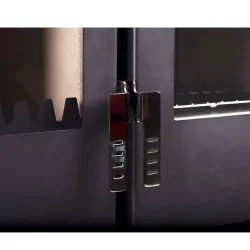 Cuisinière à bois Mervio Plus Inox