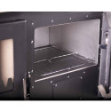 Cuisinière à bois Mervio Plus Inox
