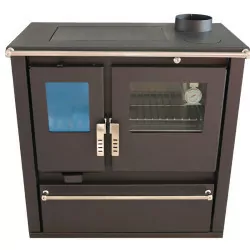 Cuisinière à bois Mervio Plus Ceramic