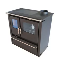 Cuisinière à bois Mervio Plus Ceramic