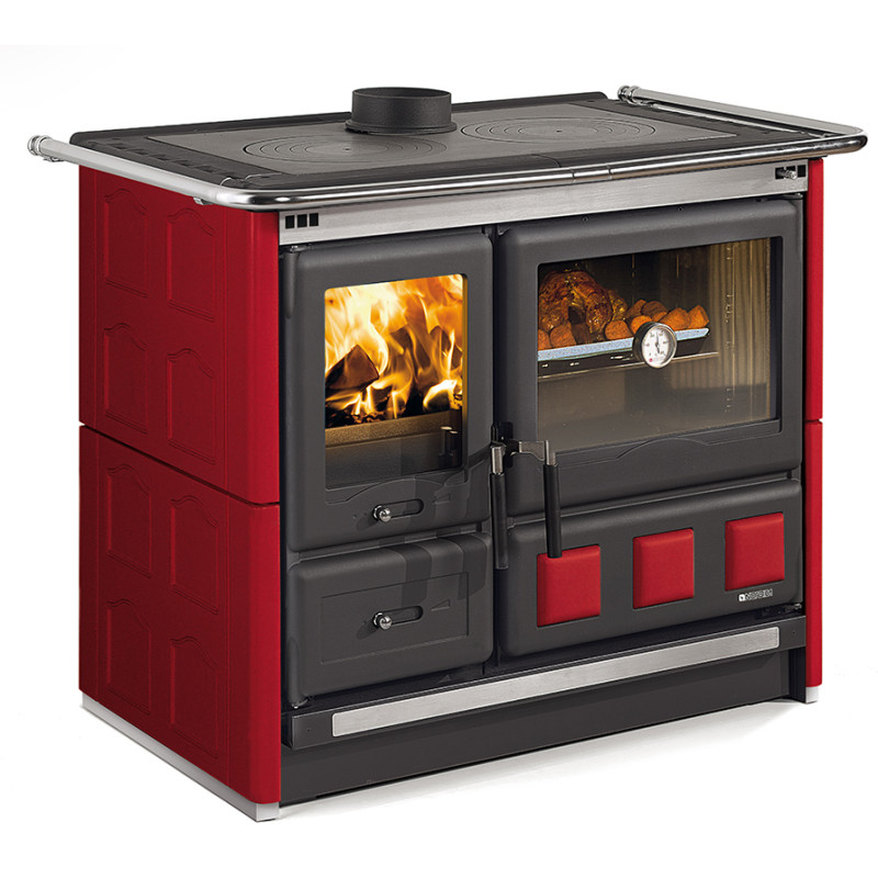 Cuisinière à Bois Rosa XXL 5.0 Maiolica