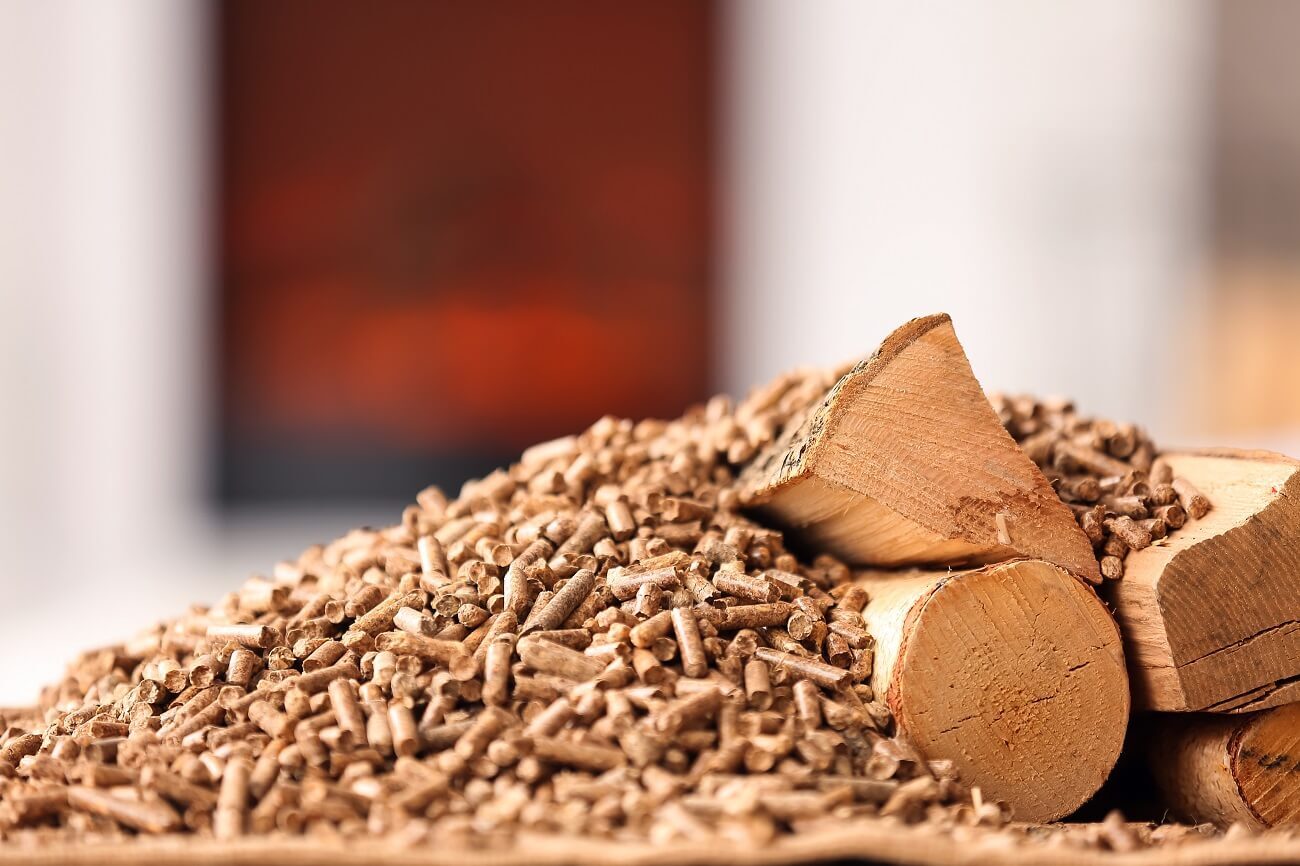granules de bois