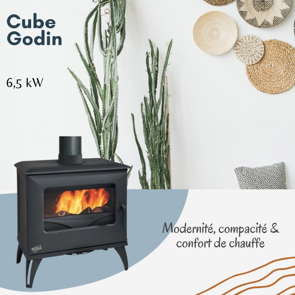 4 poêles à bois Godin qui se fondent dans le décor — free download